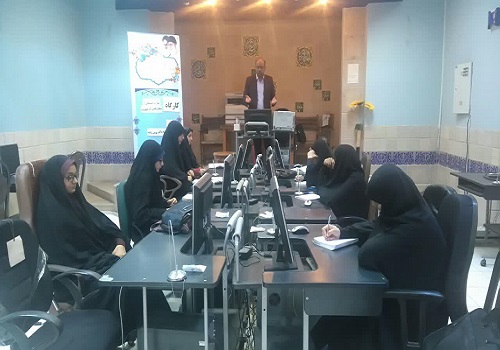 کارگاه جستجوی منابع علمی در اینترنت حوزه علمیه غدیریه شیراز 