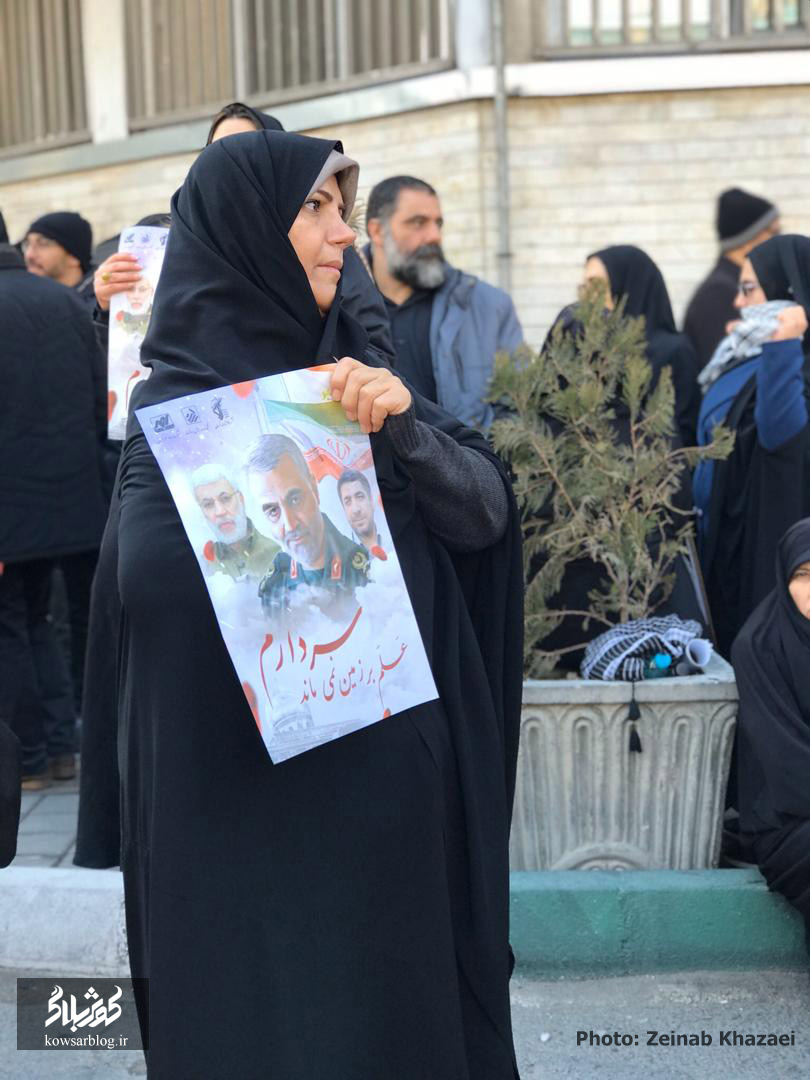 گزارش تصویری تشییع سردار سلیمانی در تهران