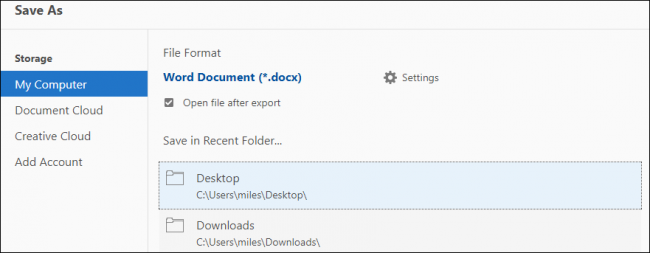 آموزش تبدیل کردن فایل‌های PDF به Word در ویندوز 10